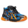 Runner Sneaker „Blau-Orange-Schwarz – Mesh und Nylon“ 677403W3RB34719