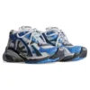 Runner-Sneaker „Blau und Grau aus Nylon und wildlederähnlichem Stoff“ 772774-W3RNY4912