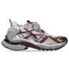 Runner Sneaker „Grey Burgundy Mesh and Nylon“ 677402W3RB39069