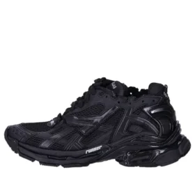 Runner Sneaker „Matte Black Mesh and Nylon“ 677403W3RBT1000