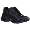 Runner Sneaker „Matte Black Mesh and Nylon“ 677403W3RBT1000