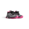 Runner-Sneaker „Silver White Pink Mesh and Nylon“ 677402W3RBW9155