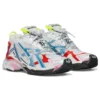Runner Sneaker „Weiß Blau Rot Mesh und Nylon“ 677403W3RB69645