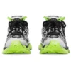 Runner Sneaker „Weiß, Schwarz und Neongelb, Mesh und Nylon“ 677403W3RBP1093
