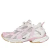 Runner Sneaker „Weißes Baby-Pink, Mesh und Nylon“ 677403W3RB39059