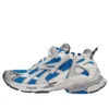 Runner Sneaker „White Blue Mesh and Nylon“ 677402W3RB34912