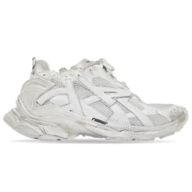 Runner Sneaker „White Mesh and Nylon“ 656065W3RA19000