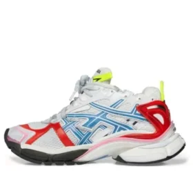 Runner Sneaker „Worn Out White Blue Red Mesh and Nylon“ 677402W3RB69645 Runner Sneaker „Worn Out White Blue Red Mesh and Nylon“ 677402W3RB69645