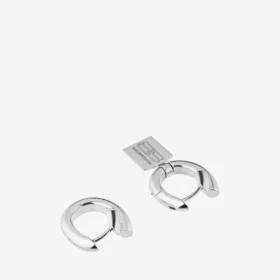 Saint-Germain-Ohrringe mit Anhänger für Damen in glänzendem Silber Saint-Germain-Ohrringe mit Anhänger für Damen in glänzendem Silber