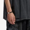 Saint-Germain-Spitzenarmband in Schwarz/Weiß/Glänzendem Silber Saint-Germain-Spitzenarmband in Schwarz/Weiß/Glänzendem Silber