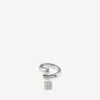 Saint-Germain-Tag-Ring für Damen in glänzendem Silber