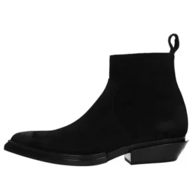Santiago Schwarze Wildleder-Stiefel „Schwarz“ 579736WA7301000