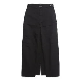 Schürze-Cargo-Hose-Rock „Schwarz“ 748599TKP271000