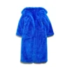 Schulterfreier Mantel „Royal Blue“ 794648TPQ234210