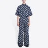 Scribble-Pyjama-Hose „Blue“ 681819TLLJ48502