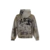 Scribbled Hoodie in mittlerer Passform „Grey“ 744457TOVA81300