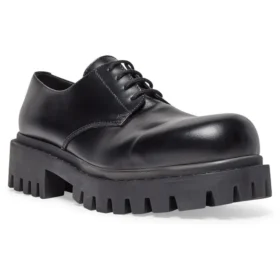 Sergent 20 mm Derby-Schuhe „Black“ 701393WBD401000