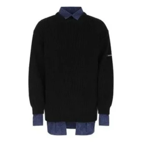 Shirt-Detail: Lagenpullover „Schwarz“ 675268T32151000 Shirt-Detail: Lagenpullover „Schwarz“ 675268T32151000