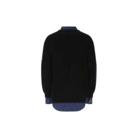 Shirt-Detail: Lagenpullover „Schwarz“ 675268T32151000 Shirt-Detail: Lagenpullover „Schwarz“ 675268T32151000