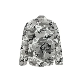 Shirt mit Camouflage-Print „Grey“ 681008TLL721262