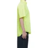 Shirt mit durchgehendem Logo „Neon Yellow“ 534332TILX67110