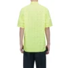 Shirt mit durchgehendem Logo „Neon Yellow“ 534332TILX67110