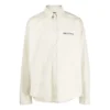 Shirt mit Rückenaufdruck „Ecru“ 703843TKM019800