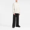 Shirt mit Rückenaufdruck „Ecru“ 703843TKM019800