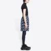 Shorts mit durchgehendem Scribble-Muster „Indigo“ 672410TLLJ48502