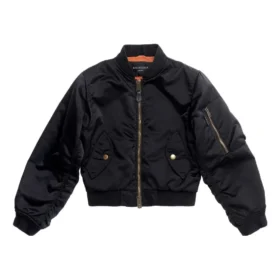Shrunk-Bomberjacke „Black“ 746478TYD311000