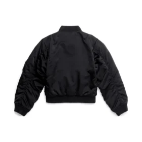 Shrunk-Bomberjacke „Black“ 746478TYD311000