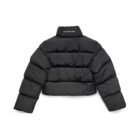 Shrunk-Pufferjacke „Black“ 751101TYD361000