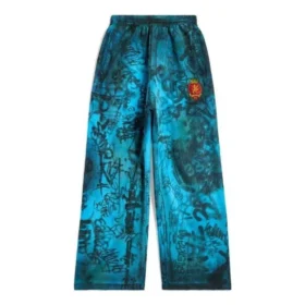 Skater-Graffiti-Baggy-Jogginghose „Blue Sky“ 740028TOVA84900