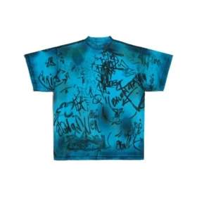 Skater-Graffiti-T-Shirt „Blue Sky“ 739028TOVA74900
