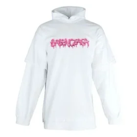 Slime Langarm-Hoodie „White Bubblegum“ 681029TLVF10901