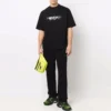 Slime Logo T-Shirt, mittlere Passform „Schwarz“ 612966TLVF11069