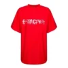 Slime Oversized-T-Shirt „Red White“ 676589TLVF16407