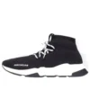 Speed 1.0 Schnür-Sneaker „Black White“ 587284W17021015