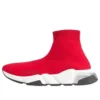 Speed 1.0 Sneaker „Rot mit transparenter Sohle, Weiß“ 607543W05GG6591