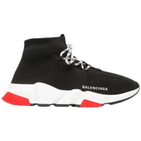 Speed 1.0 Sneaker „Schwarz Weiß Rot“ 559351W1HP01000