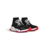 Speed 1.0 Sneaker „Schwarz Weiß Rot“ 559351W1HP01000