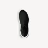 Speed 2.0 Damen-Sneaker aus recyceltem Strick mit zweifarbiger Sohle in Schwarz/Weiß Speed 2.0 Damen-Sneaker aus recyceltem Strick mit zweifarbiger Sohle in Schwarz/Weiß