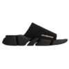 Speed 2.0 Sandalen aus recyceltem Strick „Black“ 711453W2DB11000