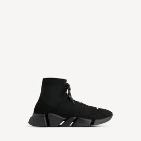 Speed 2.0 Schnür-Sneaker aus recyceltem Strick für Herren in Schwarz