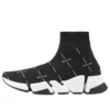 Speed 2.0 Sneaker Schwarz/Weiß 645420W2DBT1090