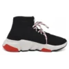 Speed 2.0 Sneaker „Schwarz Weiß Rot“ 525723W07U01000