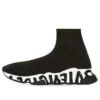 Speed Graffiti Sneaker „Black Knit Black Graffiti Sole Unit“ 605942W2DB71015