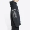 Speed Hunters Upside Down Hoodie Oversized „Black Faded“ 698156TMVD11000