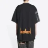 Speed Hunters Upside Down T-Shirt Oversized „Black Faded“ 698811TMVC90100