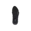 Speed Lace Up Sneaker „Schwarzer recycelter Strick und schwarze Sohle“ 587289W2DB11013